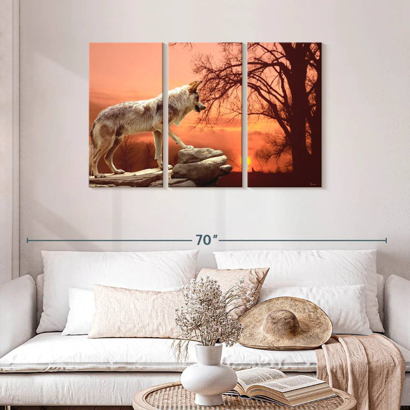 Brampt Sunset Ridge, 28" H x 45" W