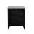 Transitional Bar Table Set With Upholstered Tufted Stools And USB Ports,Set Of 3