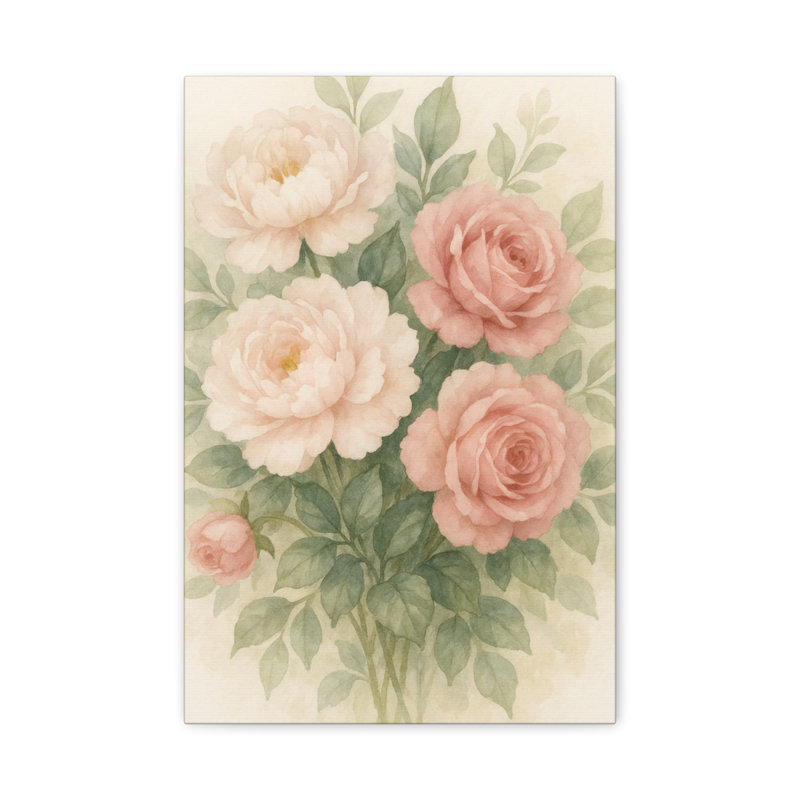 Aaroon Single Picture Frame Print on Canvas, 45.72 cm H x 30.48 cm W