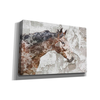 Epic Graffiti «Rustic Brown Horse» par Irena Orlov