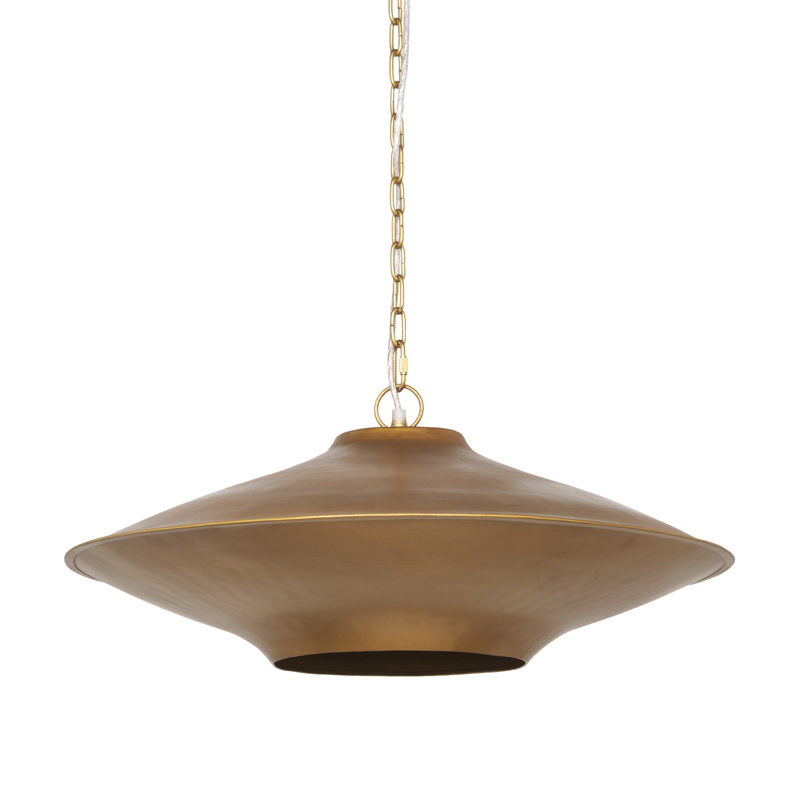 Luminaire suspendu en métal 1 lumière Nakeeta