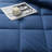 3Pc Size Comforter Set-All Season Reversible Down Alternative Comforter With Two Shams -Quilted Duvet Insert With Corner Tabs - Diamond Stitched Blanket - Breathable, Soft, Fluffy-107168318-107168317