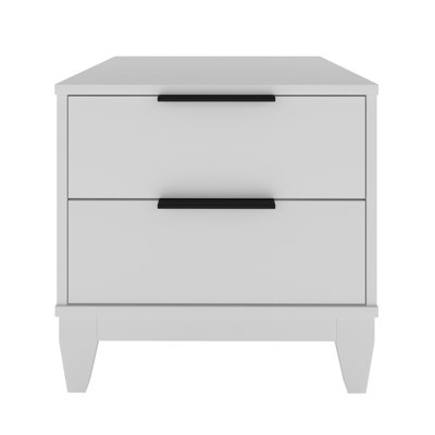 Boyd Sleep Mackay Modern Double Drawer Nightstand