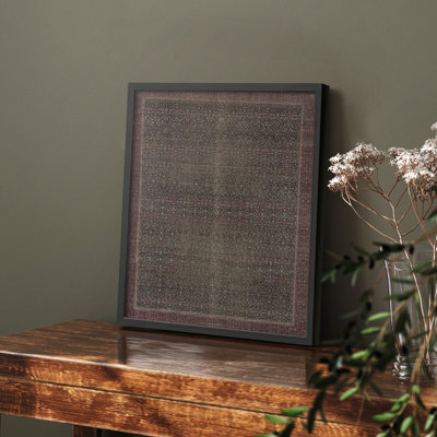 " Vintage Abstract Print CV "