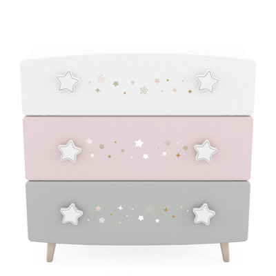 Vandalia 3 - Drawer Kids Dresser