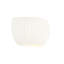Ceramic Flush Mounted Sconce