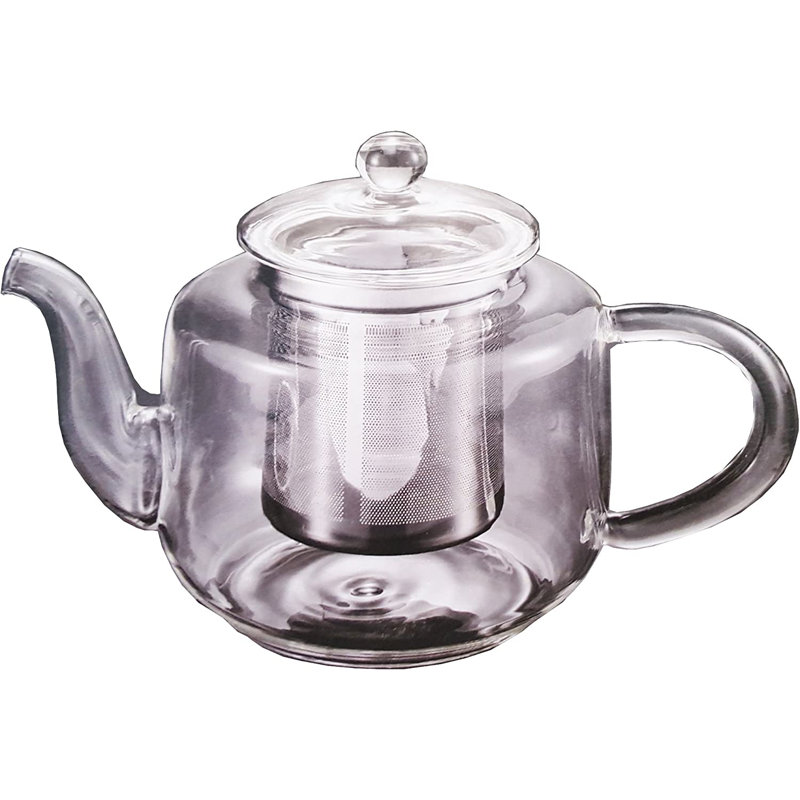Red Barrel Studio® 32oz. Glass No Pattern Teapot