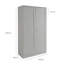 Merrigan 2 Door Manufactured Wood Wardrobe-88603174