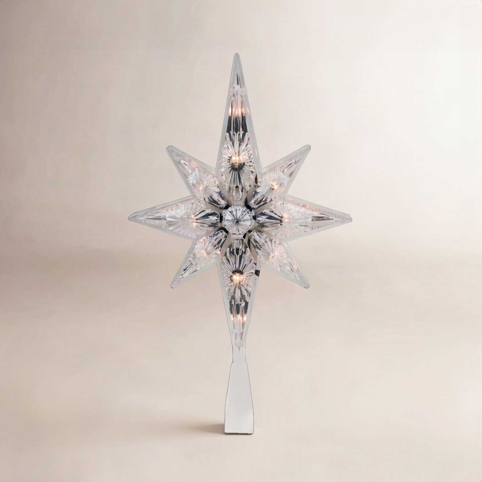11" Tree Topper, Silver