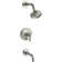 Purist® Rite-Temp Pressure-Balancing Bath and Shower Faucet Trim with Push-Button Diverter, 7-3/4" Spout and Lever Handle, Valve Not Included