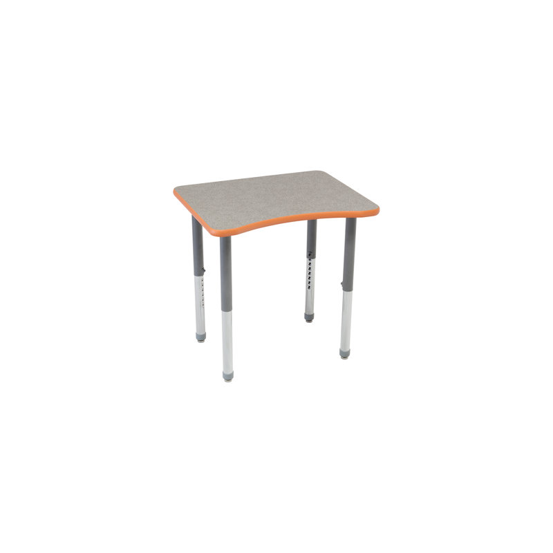 Collaborative Learning Table With Deluxe Legs- Eclipse - 24"W x 30"L
