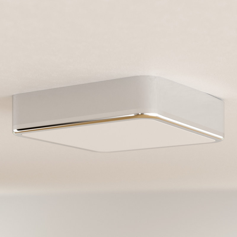 LED Flush Mount, Chrome