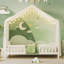 Lit simple avec auvent et balustrades hautes-1924987538
