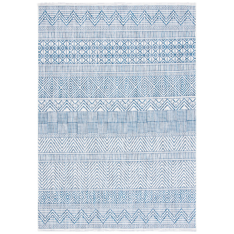 Seibold Performance Southwestern Indoor/Outdoor Area Rug, Rectangle 9' x 12'