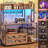 47.2 Inch Bakers Rack With Power Outlet, Microwave Stand With Storage, Farmhouse Coffee Bar Cabinet Station With Wine Rack-1773173584
