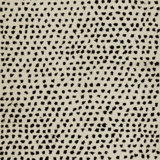 Shentel Hand Tufted Wool Area Rug in White/Black