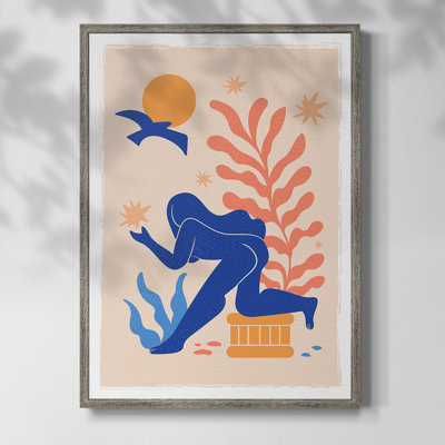 Matisse CDLXI, reproduction d'art encadrée - bois massif