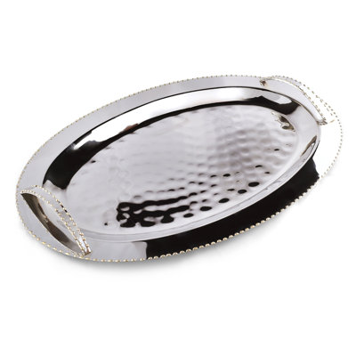 Rosdorf Park Prestridge Stainless Steel Tray
