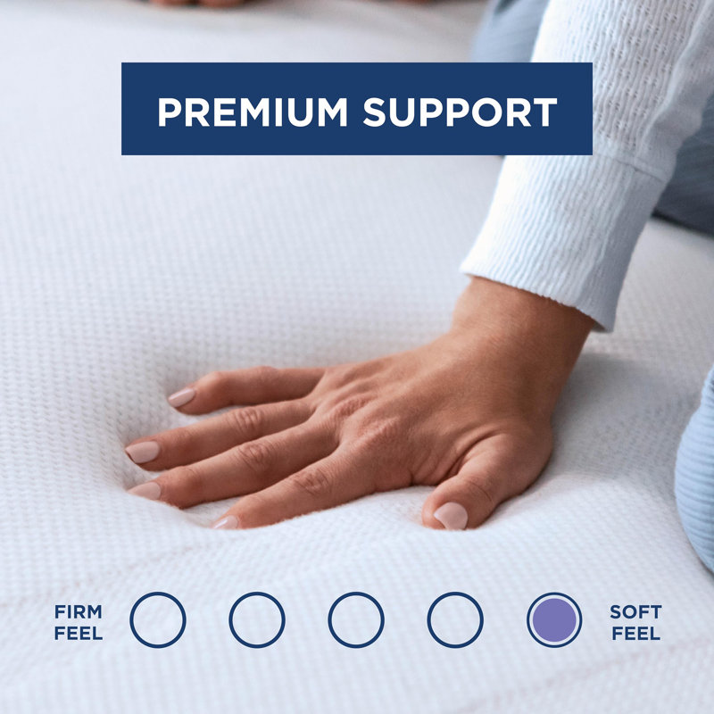 Adapt 3-inch Medium Comfort Queen Mattress Topper with Hypoallergenic Cover