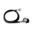 Qcc1 / type1, réservoir noir, tuyaux de propane et régulateurs de pression, thermostat