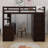 Loft Bed With Drawers,Desk,And Wardrobe-106491191