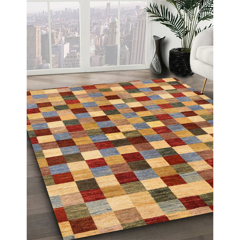 Abstract Indoor Rug, Rectangle 5' x 8'