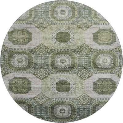 Premium Machine Washable Mayfield AMF1926 Panels Rug