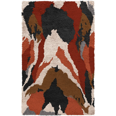 Leora Wool Abstract Indoor Rug