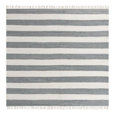 Rinker Cotton Striped Indoor Rug