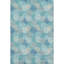 Tapis bleu sarcelle lavable à la machine Premium Prisco-1845304428