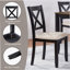 Ensemble de table de salle à manger 6 pièces, table en bois avec banc et 4 chaises