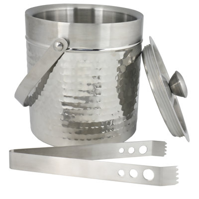 Double Walled Stainless Steel Ice Bucket