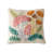 Floral Wool Blend Throw Pillow