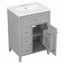 Meuble-lavabo de salle de bain avec lavabo-997794730