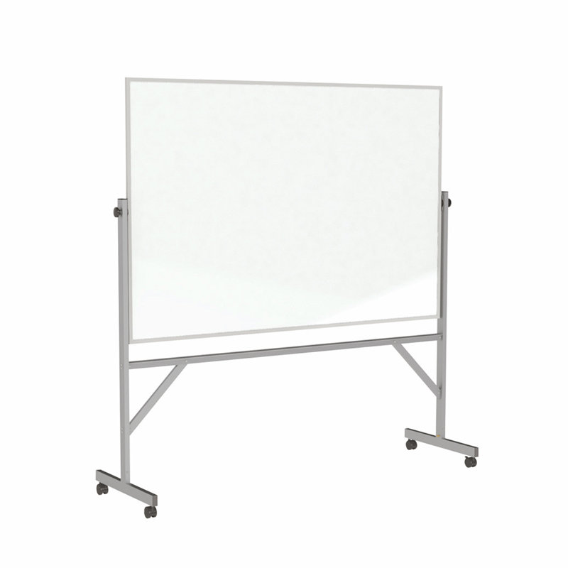 Freestanding Porcelain Reversible Magnetic Large - 6' - 8' Whiteboard