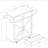 Versatile Rolling Kitchen Island Trolley with Multiple Functional Racks and Adjustable Shelves