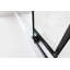 Porte de baignoire coulissante simple sans cadre à verre rapide de 3/8 po de l 56 po x H 60 po à assemblage rapide-88668303