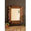 Miroir en bois récupéré