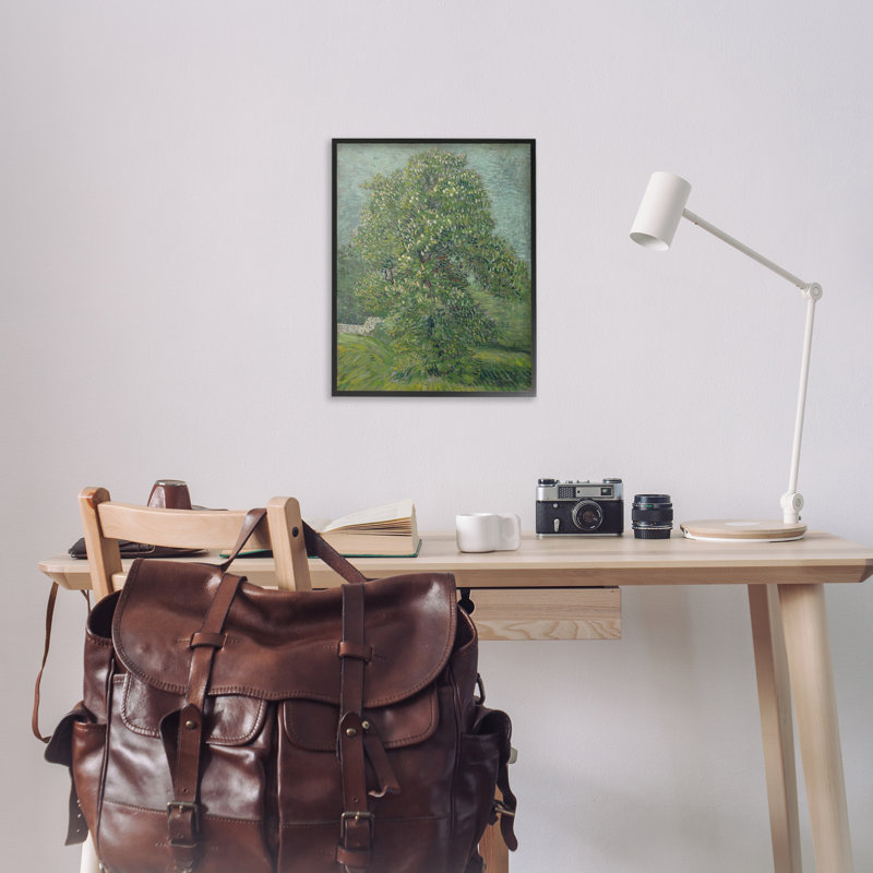 Art giclée encadrée par un cheval en fleurs classique par one1000paintings, H 30 po x l 24 po, Giclée encadrée noir minuit