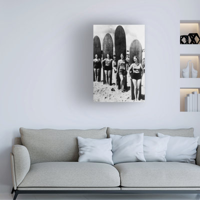 Unknown Artist Venice Beach, LA, 1930 Canvas Art