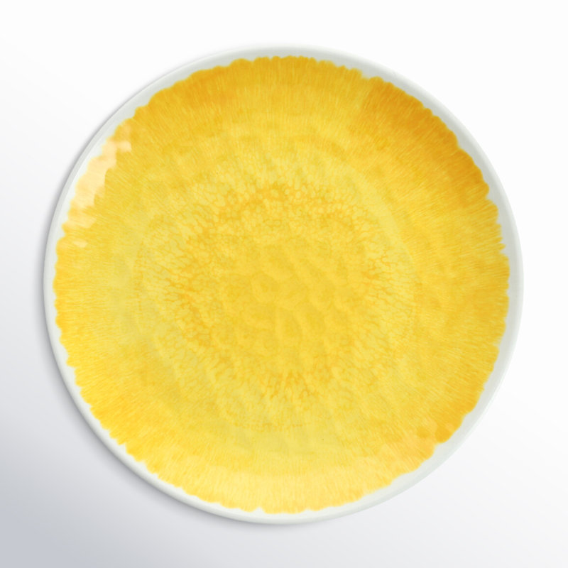 Fortessa Shasta 9" Melamine Dessert Plate, Yellow