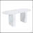 62.9 Inch Oval Dining Table for 6, Marble Top with Wood Base, Modern Farmhouse Design, Waterproof and Scratch-Resistant Surface