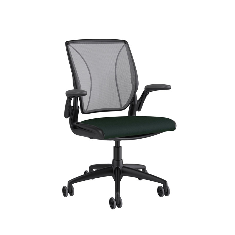 Mesh Task Chair, Pinstripe/Cadmium Yellow, Dash/Platinum, Black