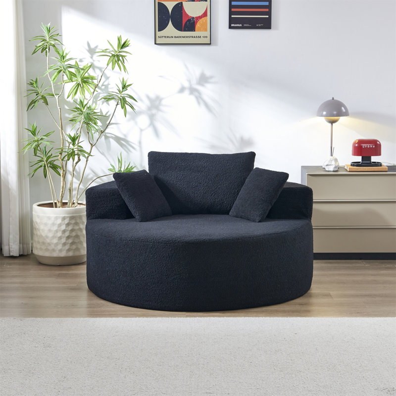 Chaise Teddy, Noir