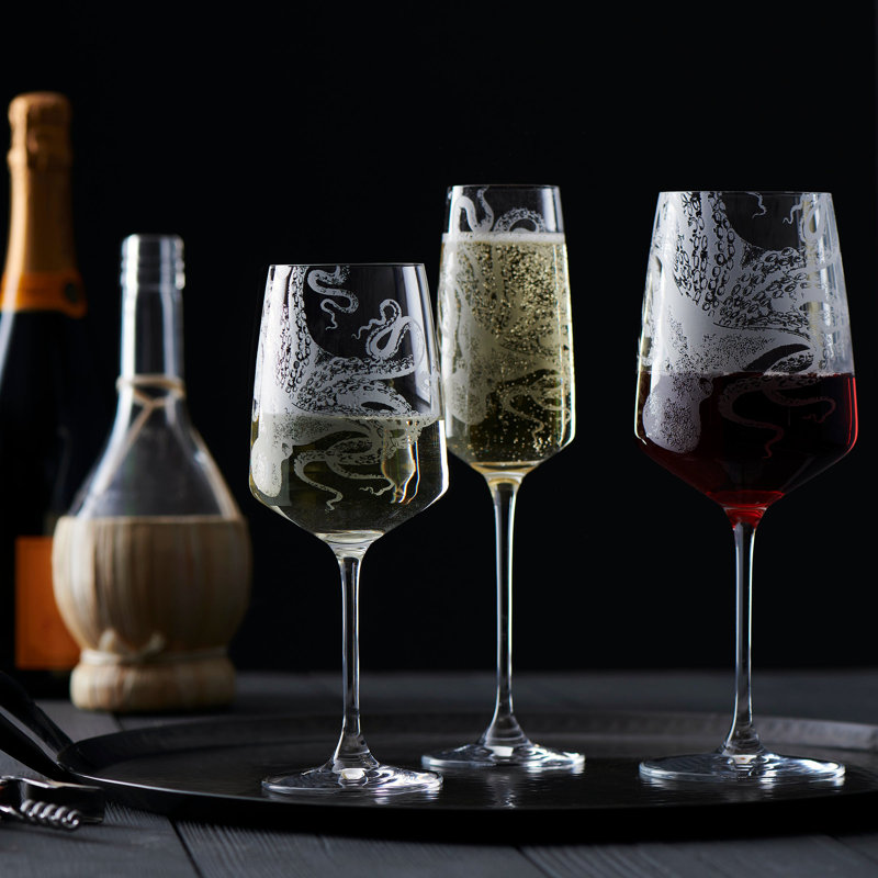 Lucy Handmade Crystal Red Wine Glass