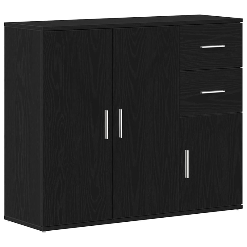 91cm Sideboard, Black Oak