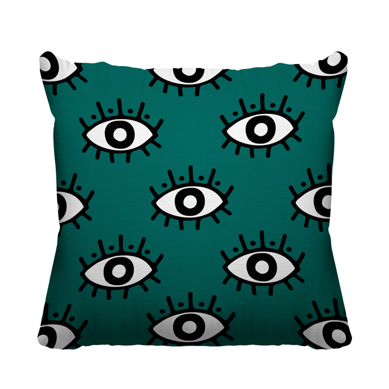 Coussin Ankara, L 15 po x H 15 po, Beige