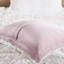 2 pièces d'édredon à poils longs en fausse fourrure pour lit simple / simple TG, rose / blanc, lit doux et chaud TG, duvet synthétique-118893886