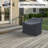 Kielah Woven Rope Outdoor Swivel Sofa Chair Patio Cover