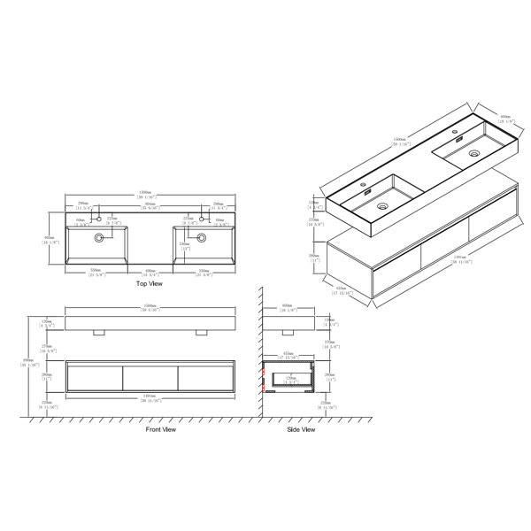 Dimensions du produit